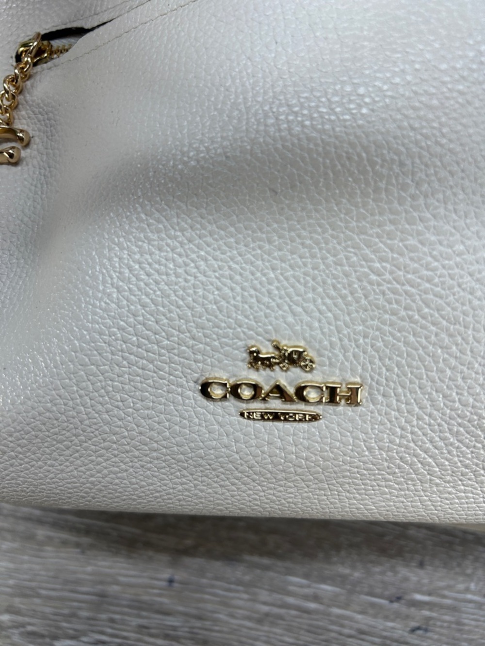 Coach cream satchel - Picture 5 of 13